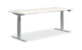 Voi Height Adjustable Desk | White Surface | Standard Height | 48x24
