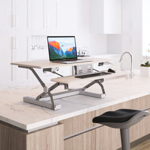 HON Coordinate Desk Riser Work from Home Office Furniture Solution